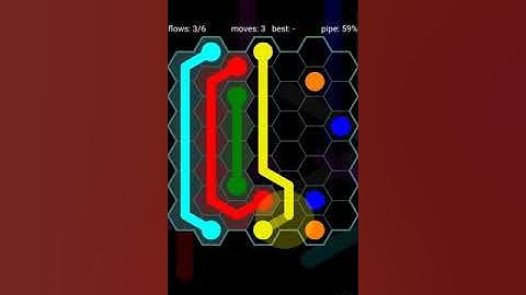 How To Solve Flow Free Hexes 7x7 Mania Level 31 Board Walk Through Solution Walkthrough