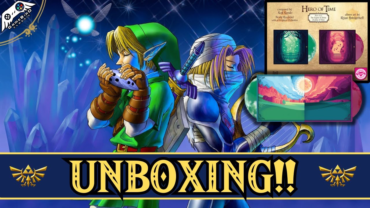 Hero of Time vinyl UBOXING and REVIEW - YouTube