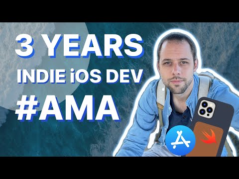 3 Years of Indie iOS Development, making a living on the AppStore | #AMA