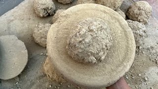 ASMR | New 😎|Gritty Mud Dry Floor Crumbling | Requested Video