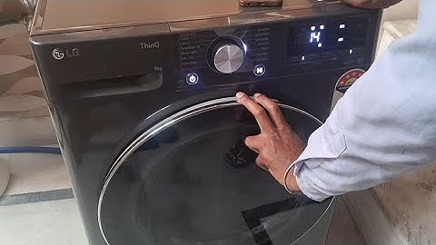 Fully automatic washing machine water overflow 