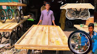 Process of Making Wooden Hand Cart | Hand Cart Making | Factory Mass Production Process by E Process 4,039 views 6 months ago 17 minutes