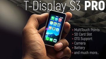 Complete Getting Started guide LilyGo T-Display S3 Pro | NextPCB