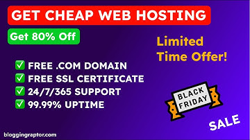 Cheap Web Hosting 80% Off | Best Black Friday Web Hosting Deal