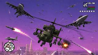 GTA San Andreas The Biggest 7 Star Wanted Level Rampage Ever