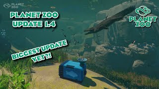 🐠 Planet Zoo&#39;s BIGGEST FREE UPDATE? | Update 1.4 Announcement