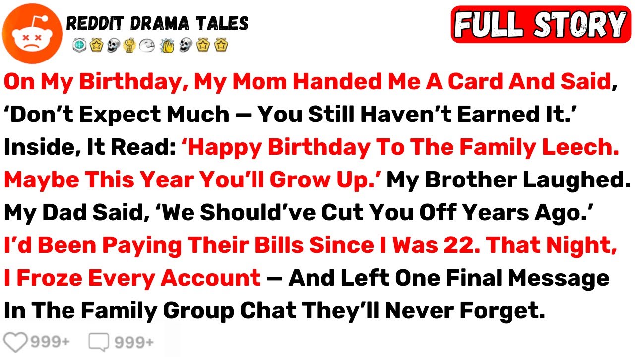 On My Birthday, My Mom Handed Me a Card and Said, ‘Don’t Expect Much — You... - Best Reddit Stories