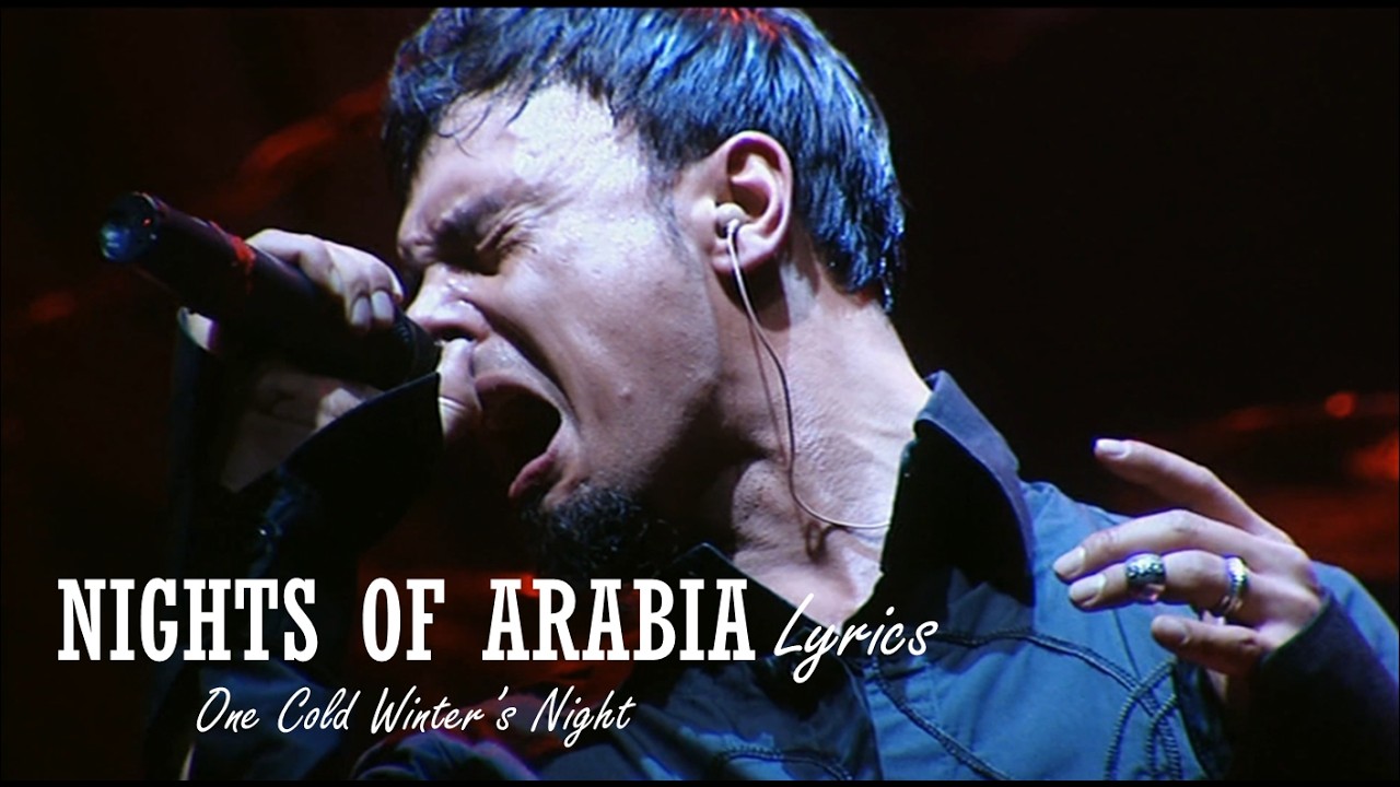 Kamelot - Desert Reign/Nights Of Arabia 4K (Lyrics), OCWN, Oslo, Norway,  February 11th, 2006