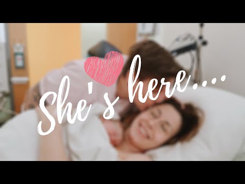 She is here | Birth of our baby Girl | The Schoenberg Family | lesbian couple Vlog DE UK