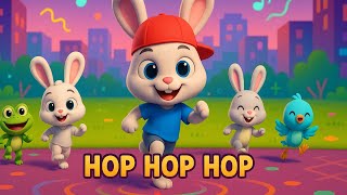Bunny Beat Rap | Fun Dance Music for Kids | Wiggle & Hop Kid's Music