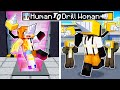 From HUMAN to DRILL WOMAN in Minecraft!