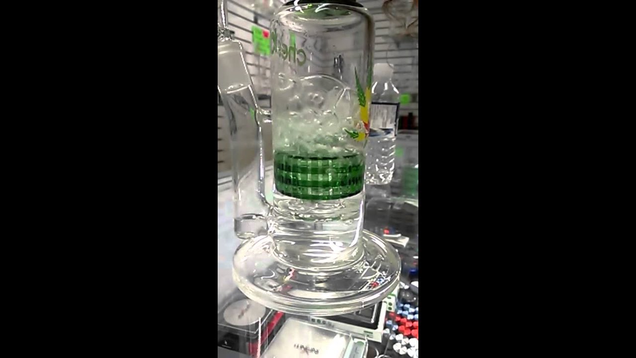 Cheech Glass :: Tire Percolator Bong