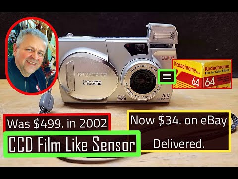 Olympus D-550 Camera CCD + 36-100mm Lens Photography Class 358
