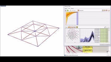 Planar space truss tystem optimisation