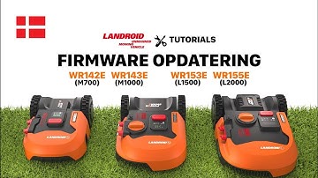 LANDROID TUTORIAL FIRMWARE OPDATERING WR142_143E M  _WR153_155E L