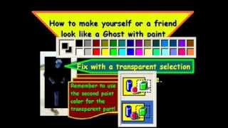 How to make yourself look like a ghost in a photo with paint screenshot 4