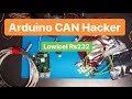 Arduino CanHacker Lowicel (дружим Ардуино с программой CanHacker)