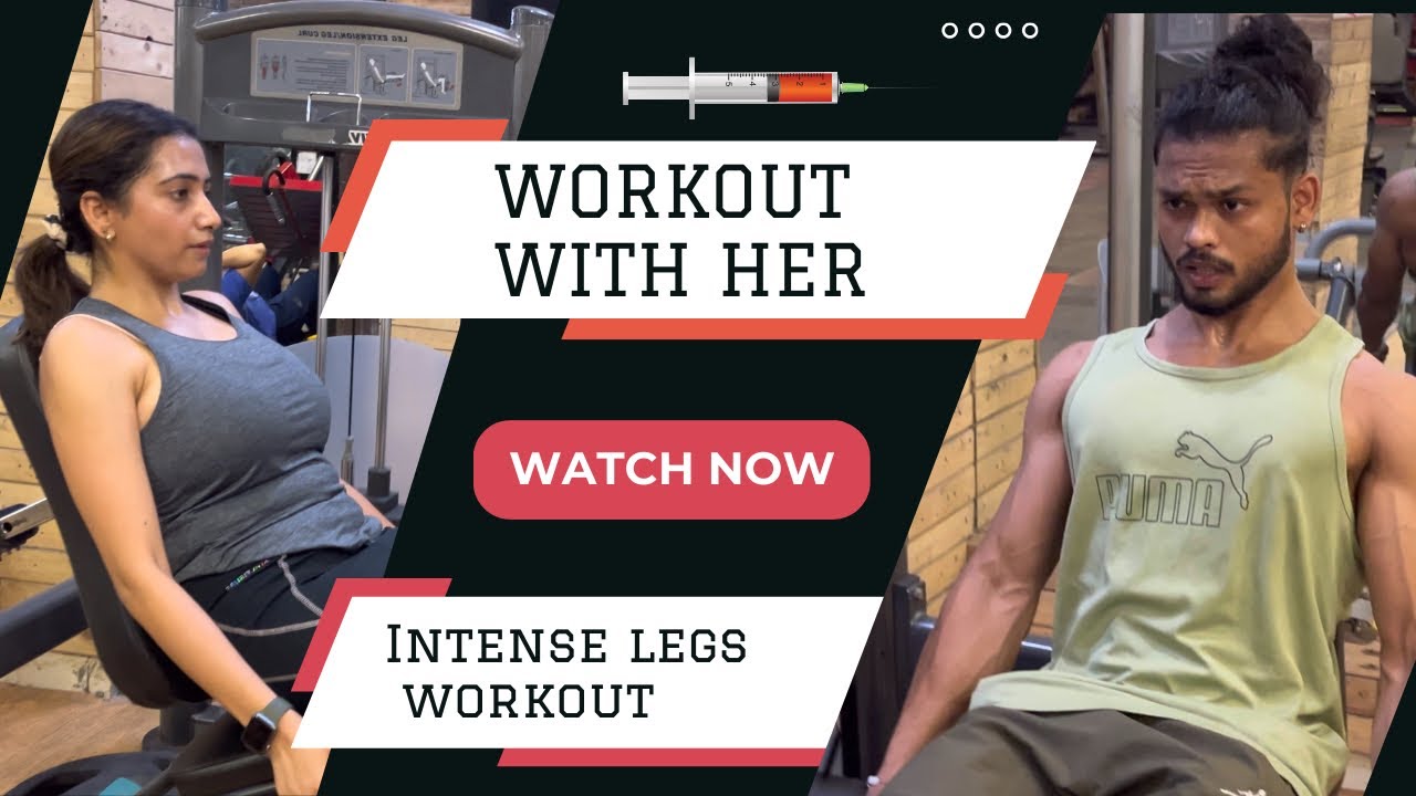 Leg Workout With Tripti | Full Day Vlog | 90 Days Steroids Challenge ...