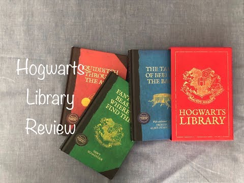 Hogwarts Library Book CollectionReview!