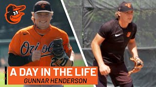A Day in the Life of Gunnar Henderson | Baltimore Orioles