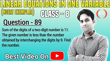Sum of the digits of a two-digit number is 11. The given number is less than the number obtained by