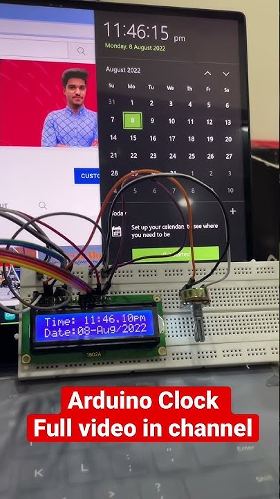 Arduino clock 😍 - YouTube