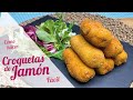 CROQUETAS DE JAMON receta fácil y rápida | Cómo hacer croquetas caseras