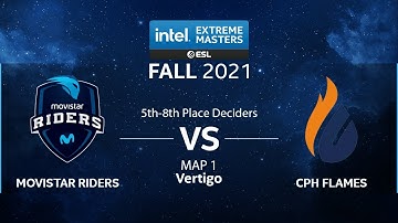 CS:GO - CPH Flames vs. Movistar Riders [Vertigo] Map 1 - IEM Fall 2021 - 5th-8th Place Deciders - EU