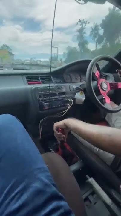 Honda civic Test drive ECU repair - YouTube