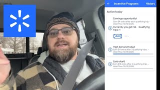 How much did I make on this incentive? Walmart Spark Ride Along | Driver's POV