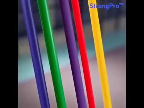 Strongpro Il Set Di Elastici Per Fare Ginnastica Youtube