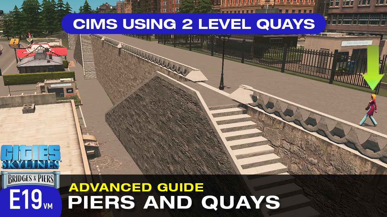 Advanced Guide to Piers and Quays in Cities Skylines Fisher Enclave