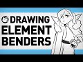 Drawing Each Other As Avatar Characters