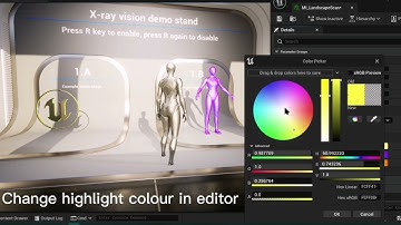 Scanning system Landscape Scan Effect Customization
