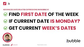 Famous ✅ Get This Week's Dates in Bubble.io (Plus Find First Date & Check Current Monday) Wealth
