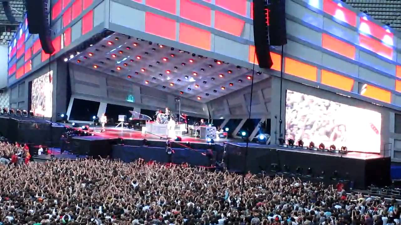 Muse Butterflies and Hurricanes live YouTube