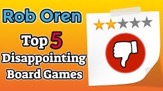 Rob's Top 5 Most Anticipated Games That Disappointed