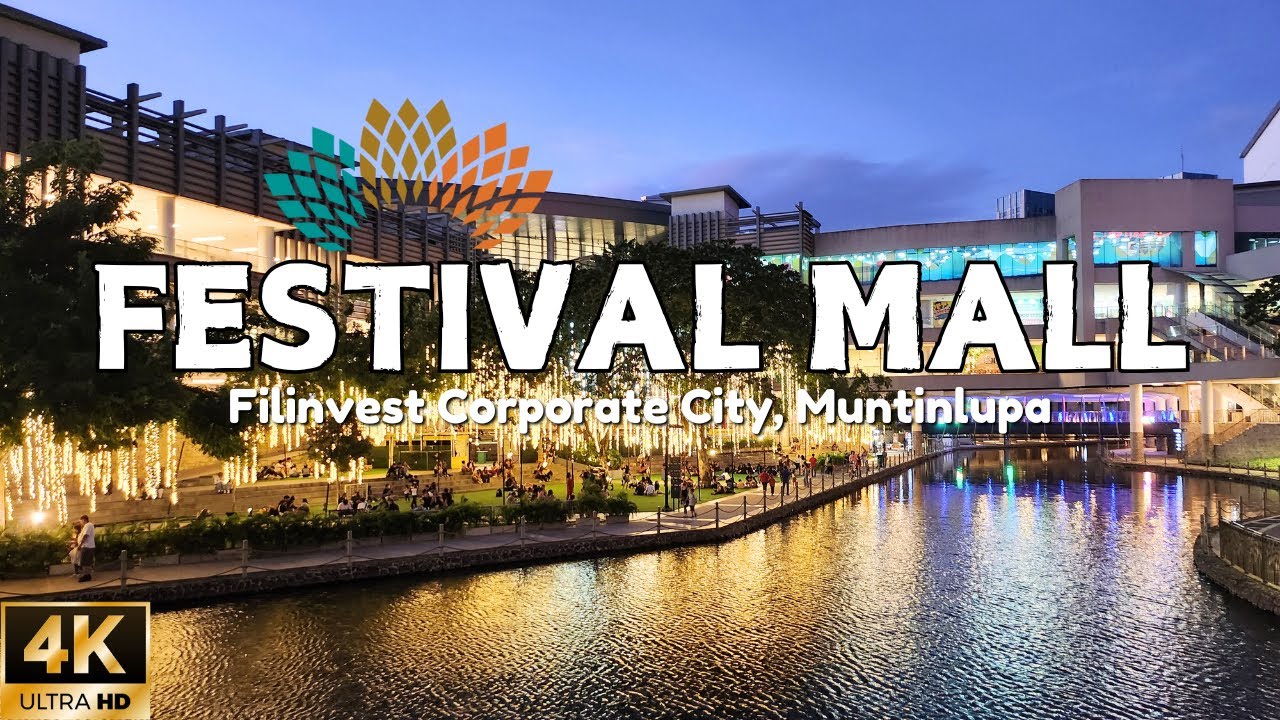 [4K] FESTIVAL MALL ALABANG: Let's explore the 5th largest shopping mall in the Philippines! 2024