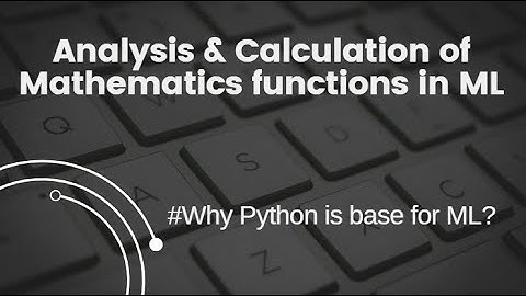 Calculations of Statistics function | Matplotlib in ML, numpy & scipy python libraries @VR-Universe