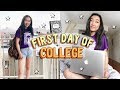 FIRST DAY OF COLLEGE - yikes - (Day in my life at NYU vlog) | JENerationDIY
