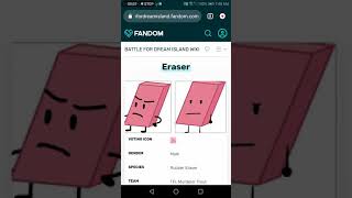 Eraser - BFDI wiki