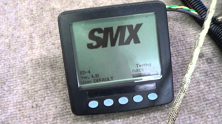 Custom Display Harness for a Cummins Marine QSM11