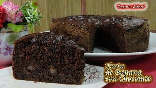 CHOCOLATE BANANA CAKE: A unique delight
