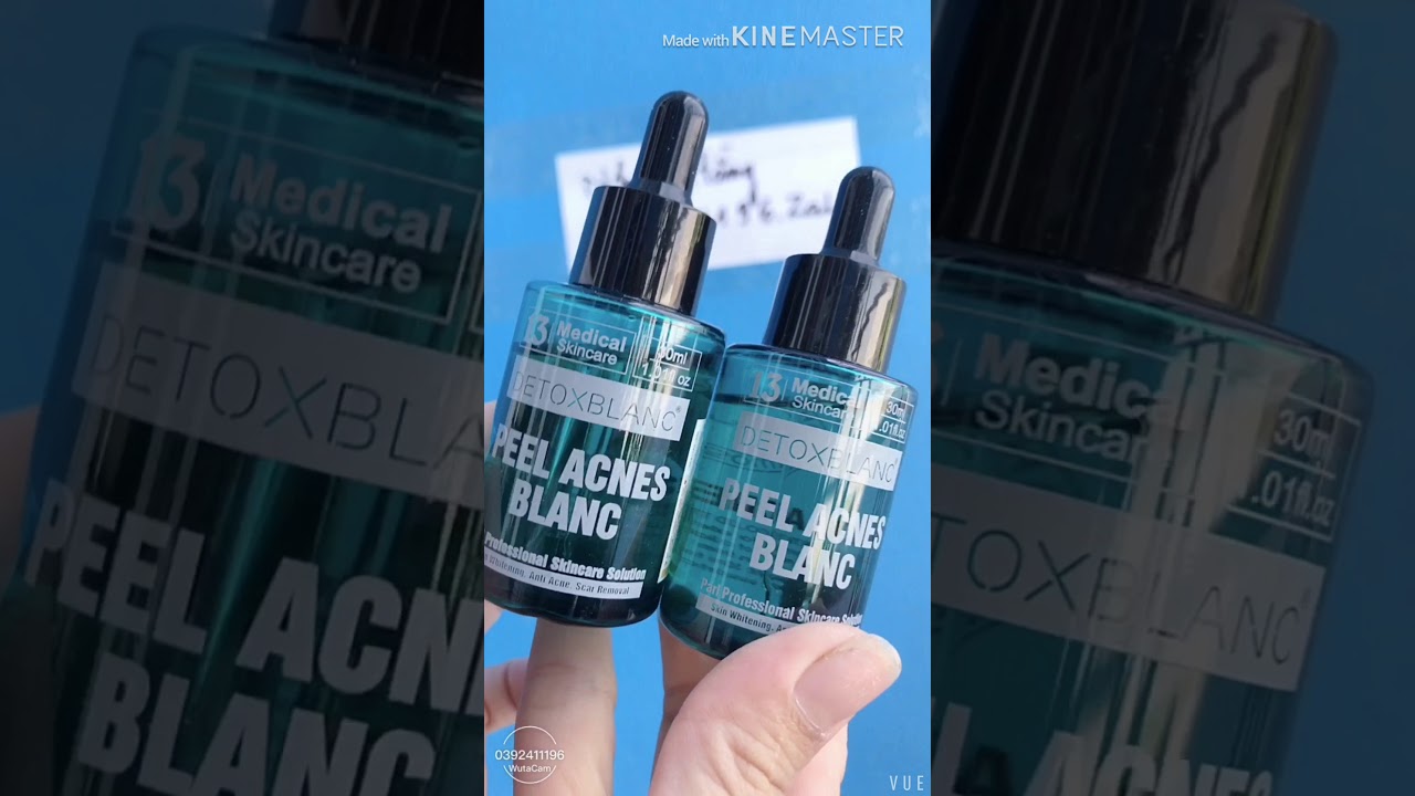 Cách Phân Biệt Serum Detox Blanc Hàng Thật Hàng Giả,... - youtube