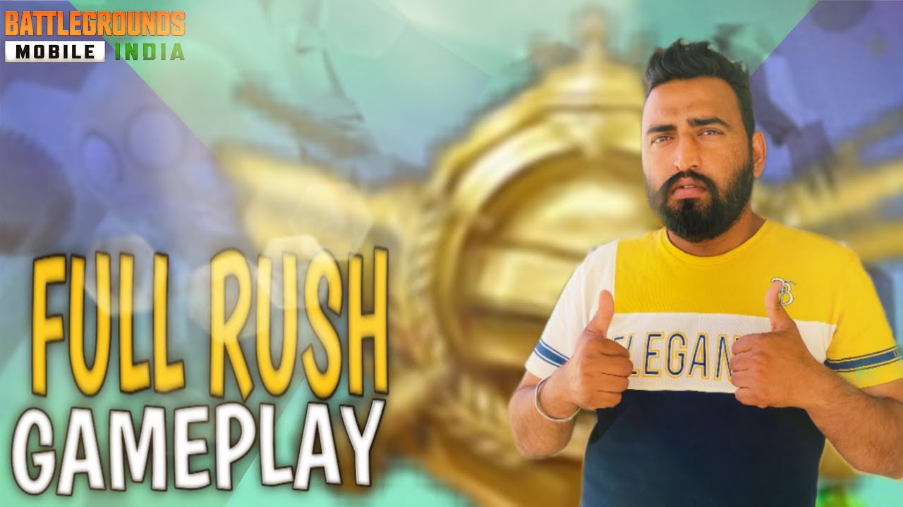 BGMI LIVE - RUSH GAMEPLAY WITH NINJA | PUBG LIVE