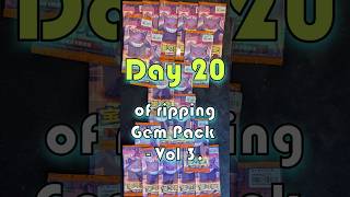 Day 20 of opening Pokemon Cards - Simplified Chinese Gem Pack Vol3