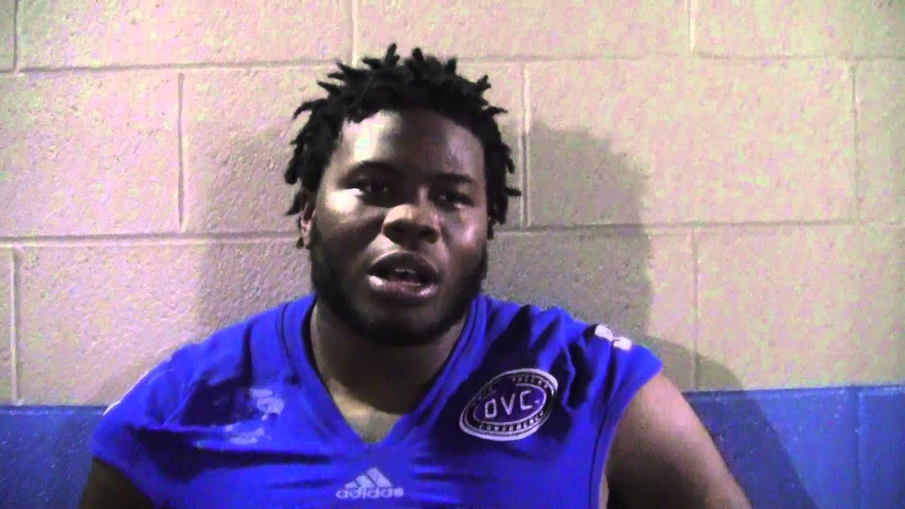 TSU Tigers Samquan Evans after Homecoming Win