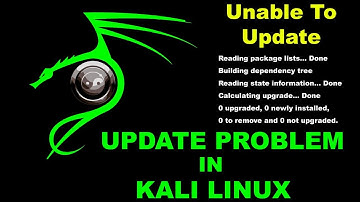 Class 6 - Fix Unable to Update in Kali Linux | 0 upgraded, 0 newly installed, 0 to remove and 0 not