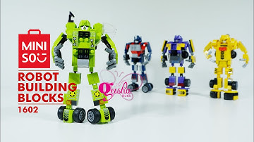 MINISO Transformers - Robot Ratchet 1602 (Robot Building Blocks 4in1)
