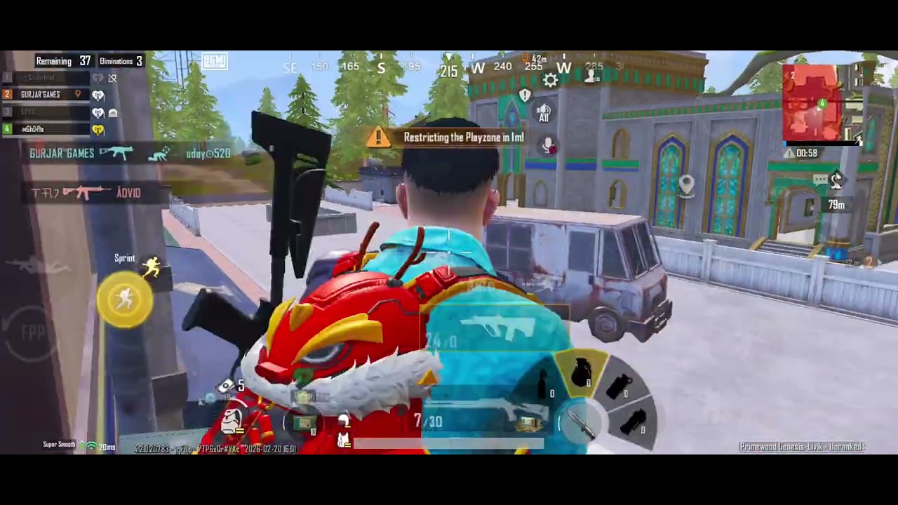 Ek goli touch nhi hua last🤬😂 #pubgmobile #bgmivideos 